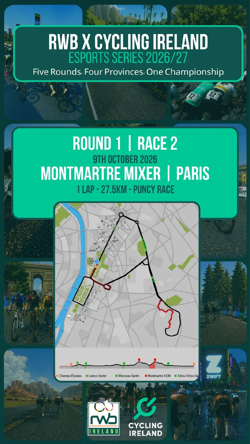 Round 1 Race 2 Montmartre Mixer graphic